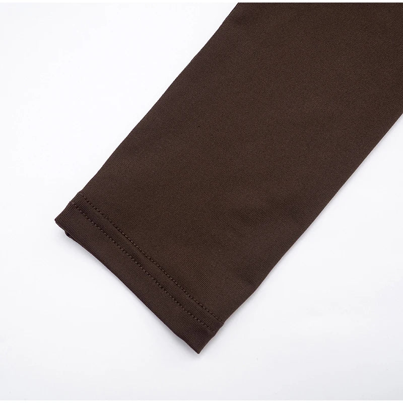 Women Fashion Pleated Bodycon Dress Sexy O-neck Long Sleeve Waist-cinching Irregular Mini Dresses 2026 Lady Chic Party Club Robe