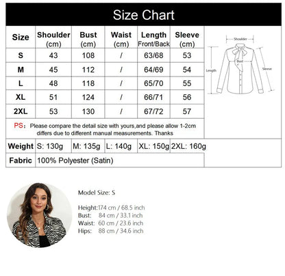 Satin Blouse Women Shirts for Women Clothing Tops Elegant Long Sleeve Spring Autumn Streetwear Fashion Clothes Camisas Casual